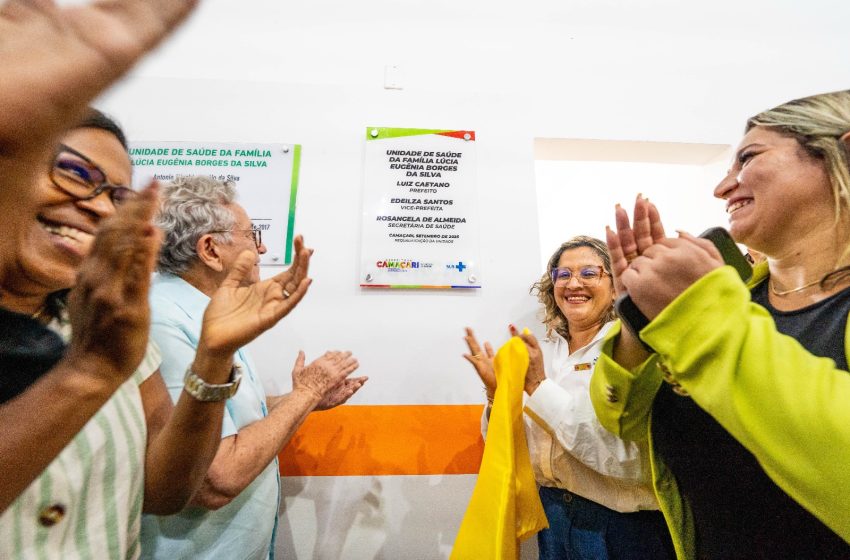 Prefeitura entrega USF Parafuso requalificada com novos equipamentos e espaço acolhedor