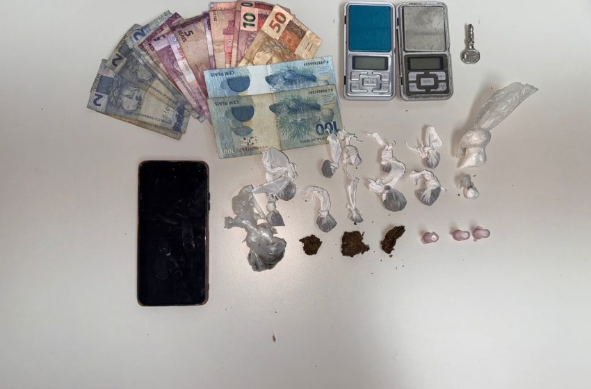 Polícia Militar prende casal por tráfico de drogas em Camaçari