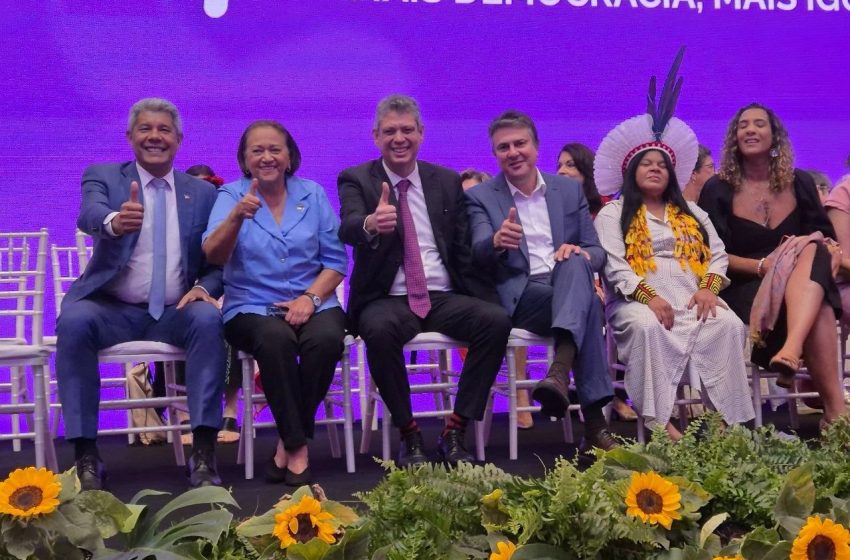 “Temos buscado fortalecer, a cada dia, as políticas públicas voltadas para o protagonismo feminino”, destaca Jerônimo Rodrigues na abertura da 5ª CNPM, em Brasília