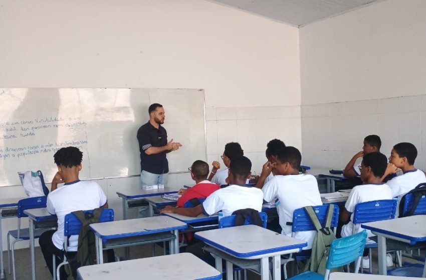 Seduc mobiliza estudantes de São Francisco do Conde para participação no SABE e SAEB 2025