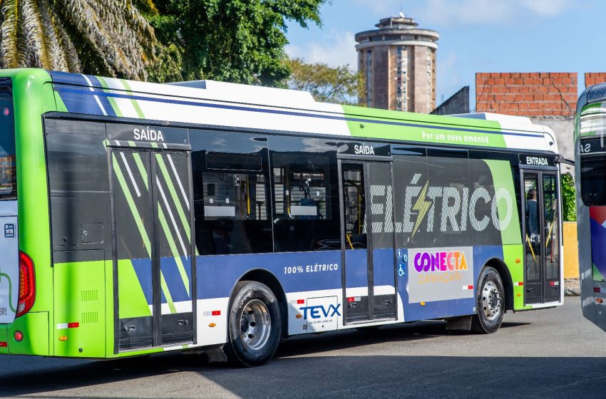 Camaçari inicia testes com ônibus elétricos para estudo de mobilidade sustentável