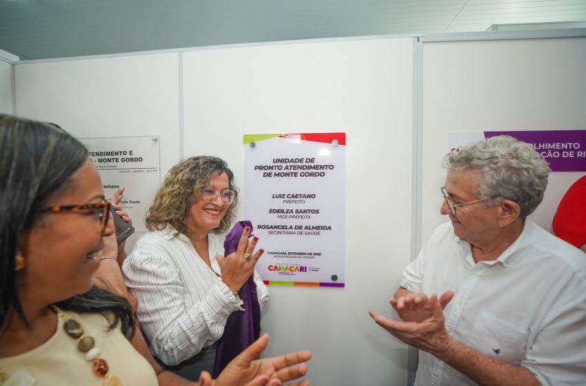 Caetano destaca saúde como prioridade em entrega do novo PA de Monte Gordo