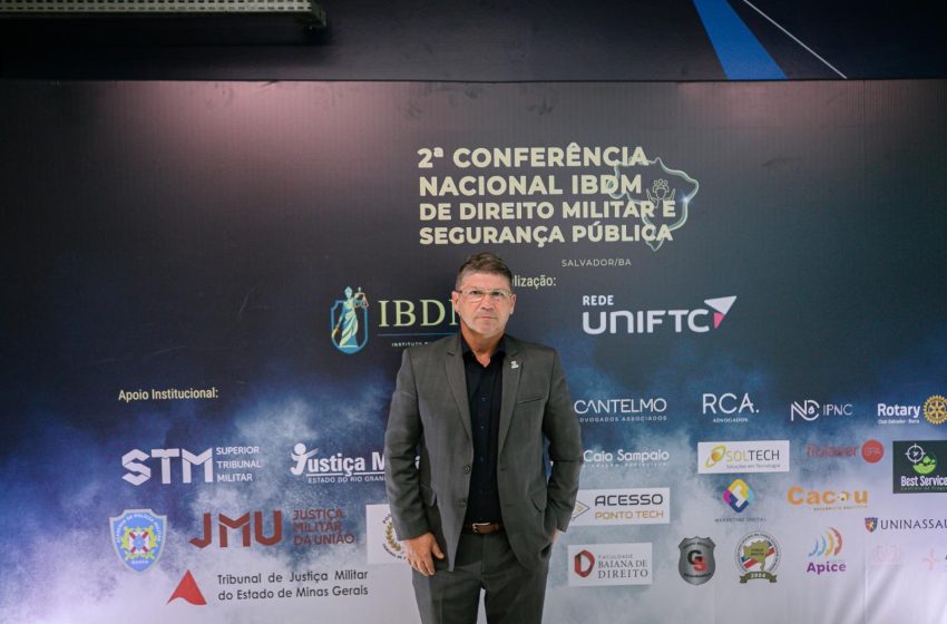  Lauro de Freitas participa da 2ª Conferência Nacional de Direito Militar em Salvador