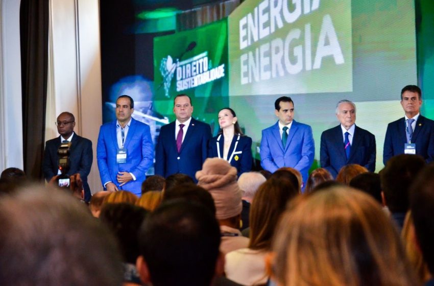 Vice-governador Geraldo Júnior participa do 3º Congresso Brasileiro de Direito e Sustentabilidade em Salvador