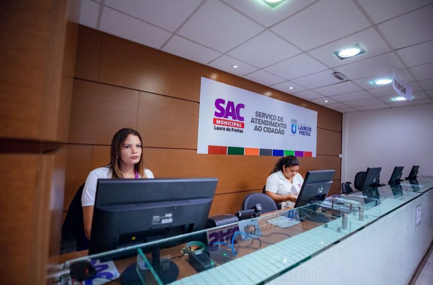 SAC Municipal de Lauro de Freitas passa a atender protocolos de multas, Passe Livre e credencial de estacionamento a partir de 10/9