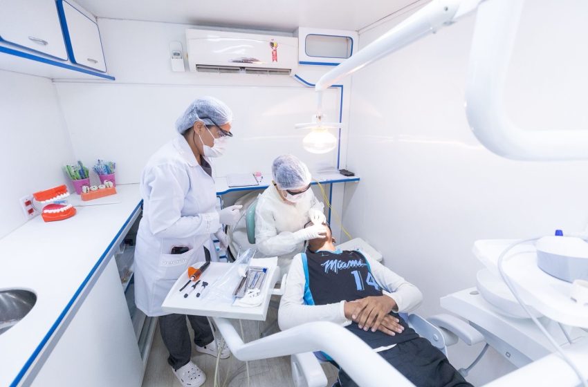 Camaçari: Comunidade do Parque Verde I é beneficiada com atendimentos do Odontomóvel