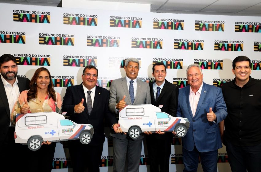 Construção de novo hospital em São Desidério foi tema de reunião entre o governador e o prefeito do município
