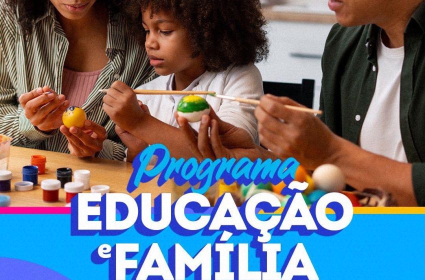 Prefeitura promove integração entre escola e família por meio de palestras e oficinas