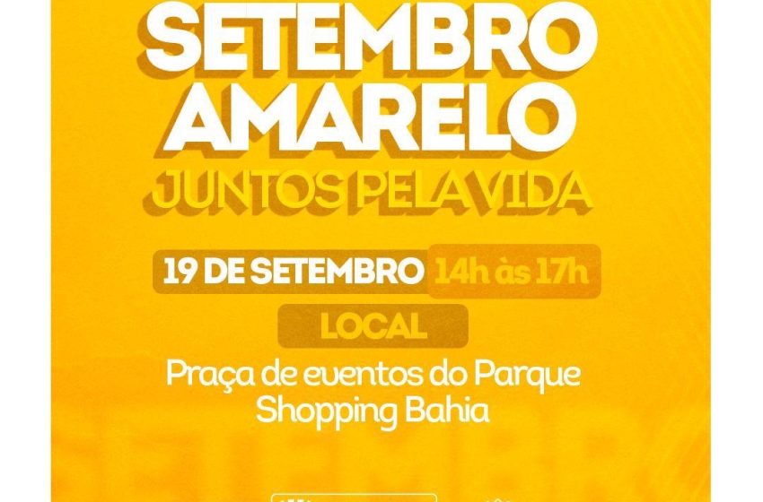 CAPSi promove acolhimento e vacinação para famílias em ação do Setembro Amarelo