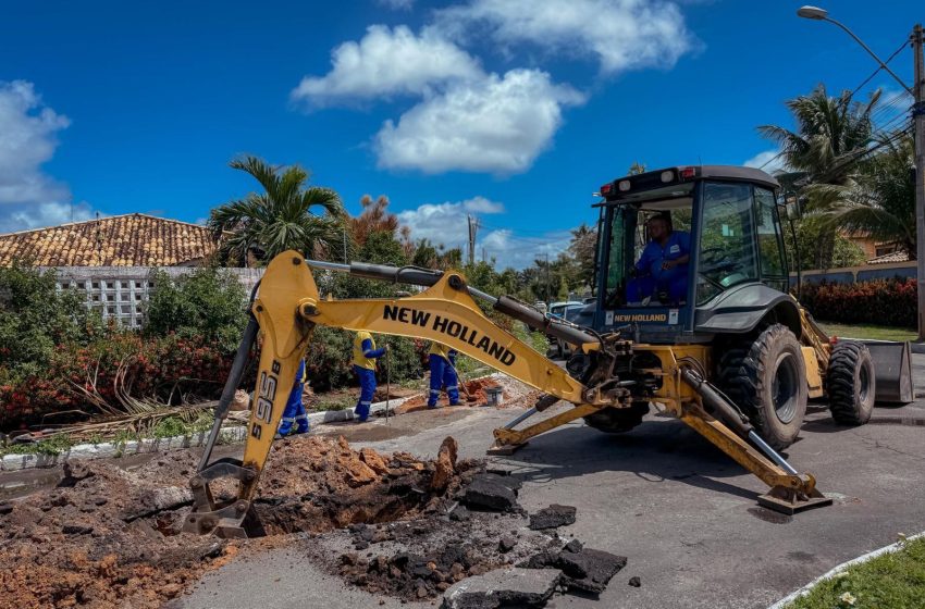 Prefeitura realiza manutenções na rede de drenagem da cidade