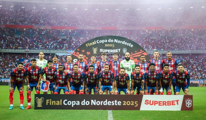 Bahia conquista a Copa do Nordeste e se torna penta-campeão, isolando-se como maior do Nordeste