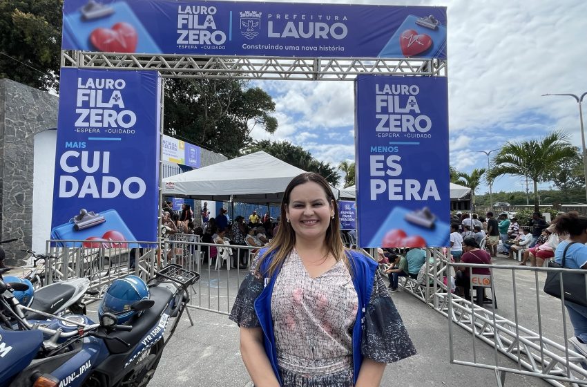 “Fila Zero garante atendimento com tranquilidade e eficiência”, afirma Elba Garcez