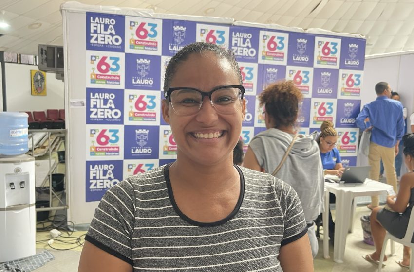 Após três anos de espera, moradora celebra atendimento no Fila Zero em Portão