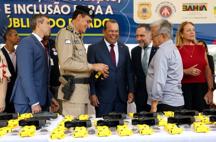 Bahia amplia modernização da segurança pública com adesão a programas nacionais e entrega de novos equipamentos