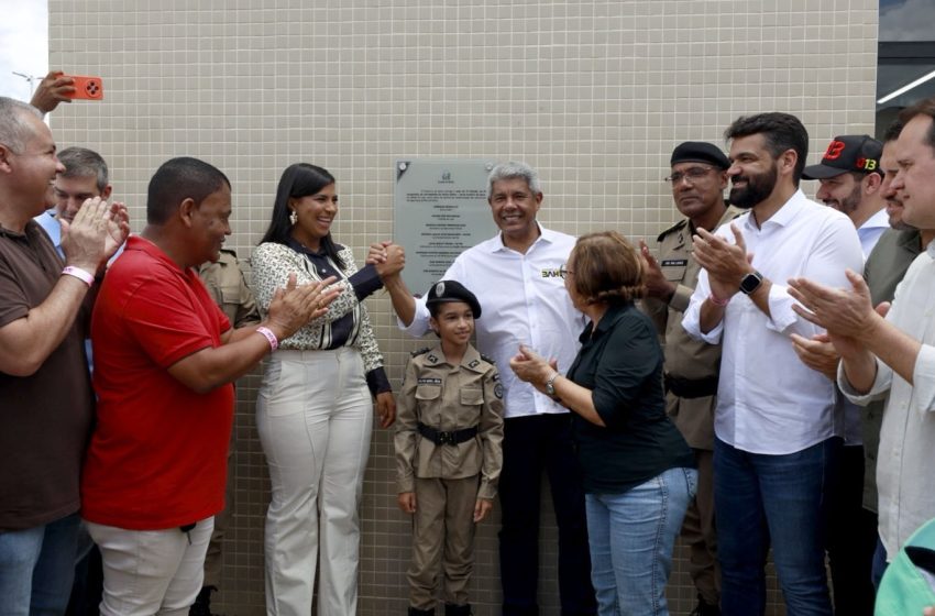 Unidade da PM é inaugurada em Laje e expande segurança integrada no Vale do Jiquiriçá; outras obras estaduais somam mais de R$ 49 milhões no município