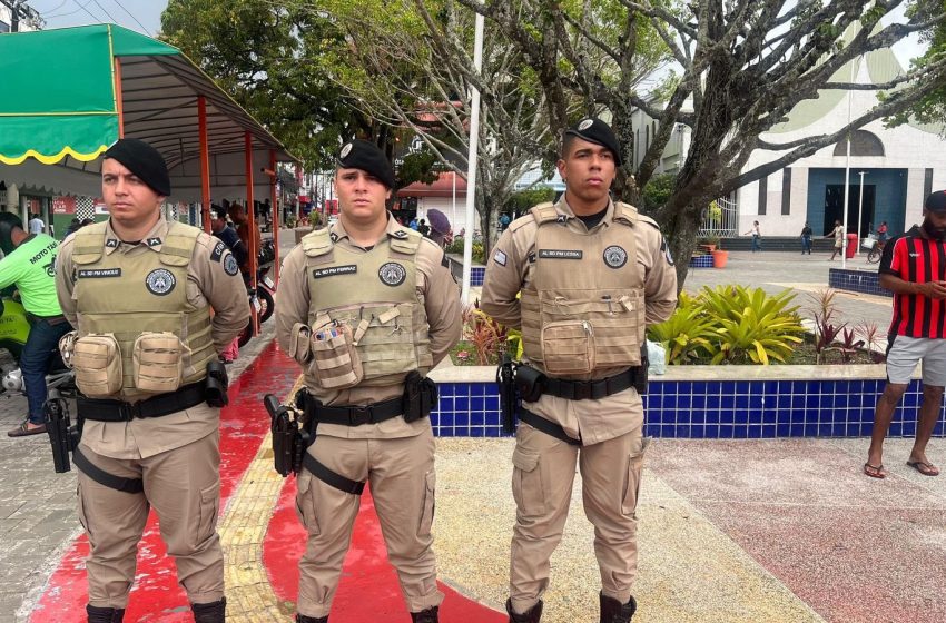  Alunos Soldados do 12º BPM iniciam estágio supervisionado em Camaçari