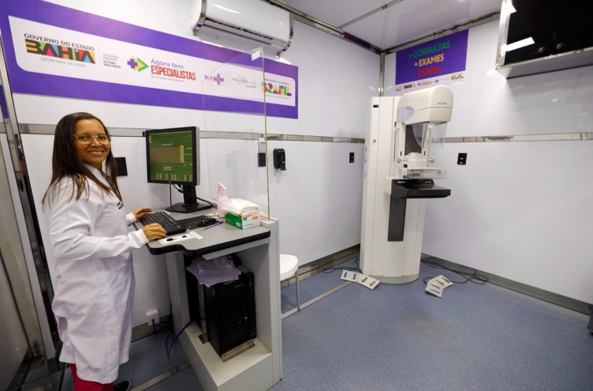  Outubro Rosa: Bahia dá início ao mutirão de 40 mil mamografias na capital e interior do estado