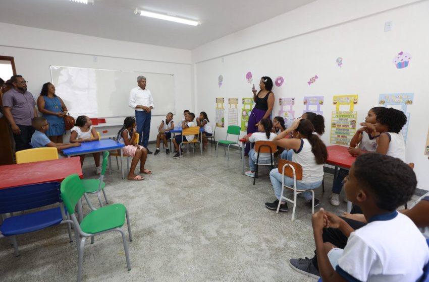 Colégio Estadual de São Sebastião do Passé é modernizado com R$ 11,4 milhões e ganha laboratórios e biblioteca