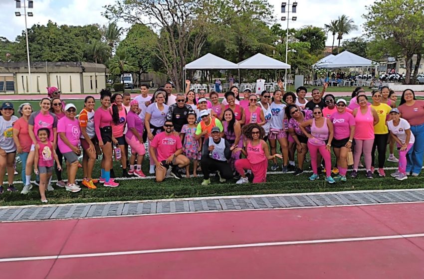  1° Treinão da Ronda Maria da Penha promove saúde, autocuidado e empoderamento feminino no 12º BPM