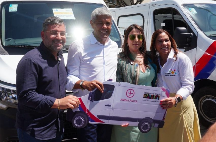 Deputada Cláudia Oliveira destina ambulância para Itapebi e reforça compromisso com a saúde nos municípios