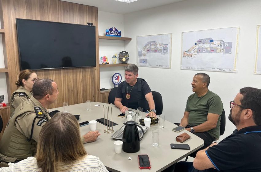 Reunião entre Prefeitura, PM e Parque Shopping define estratégias para ampliar segurança na Estrada do Coco