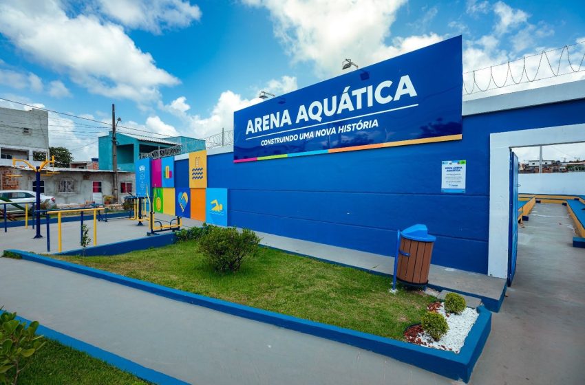 Prefeitura de Lauro de Freitas abre 320 vagas para aulas gratuitas de hidroginástica e natação para adultos e idosos