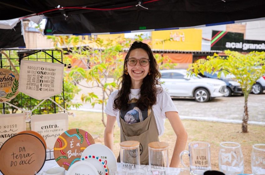 Feira Criativa transforma arte em renda e movimenta a economia de Lauro de Freitas