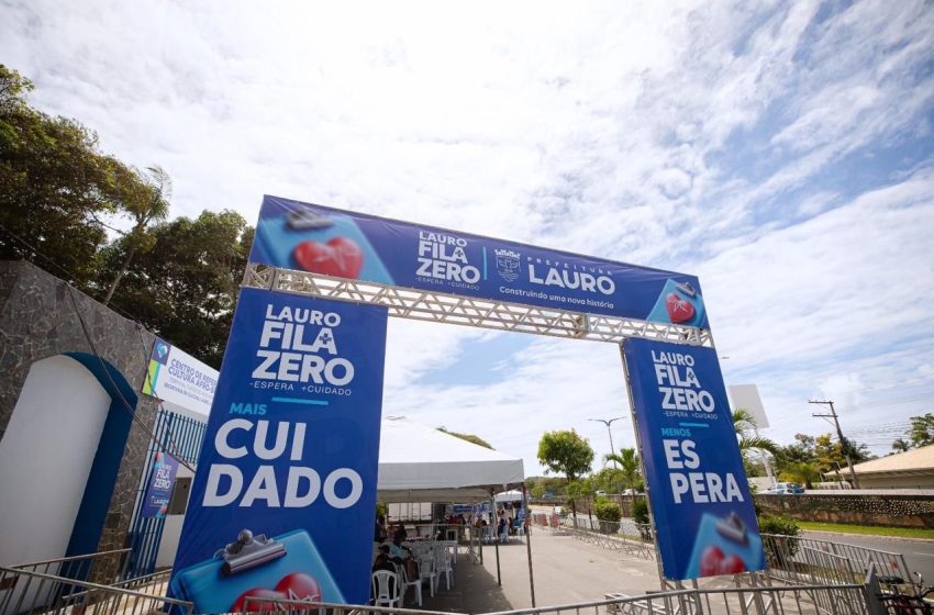 Fila Zero chega a Areia Branca e reforça compromisso de Débora Régis com saúde acessível e sem espera
