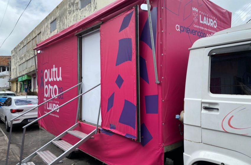 Unidades de saúde seguem com programação do Outubro Rosa