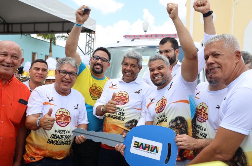 Jerônimo Rodrigues entrega mais de R$ 11 milhões em obras e investimentos que transformam Santa Inês