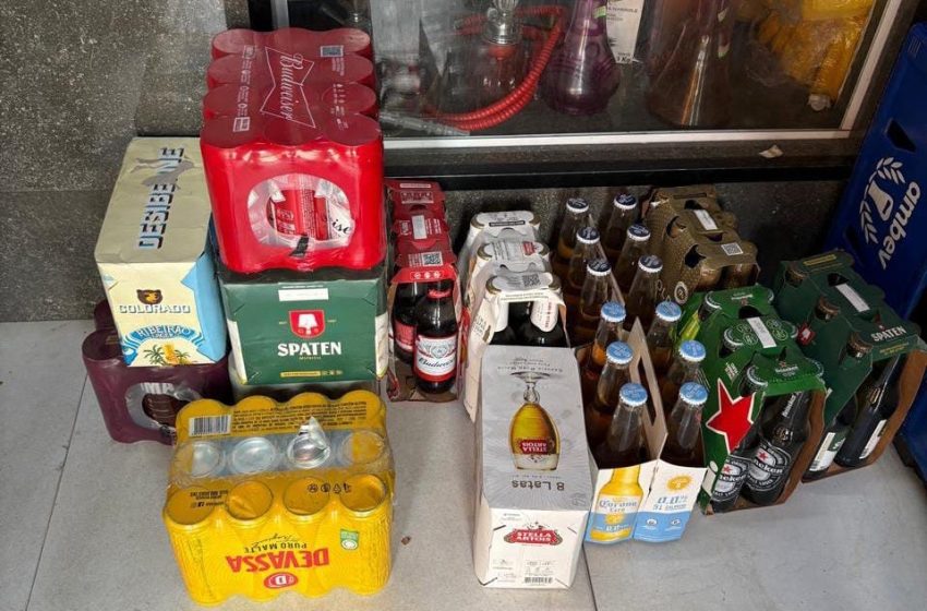 Operação Bebidas Etílicas reforça combate a bebidas irregulares em Salvador e apreende mais de 200 unidades em Itapuã e Stella Maris