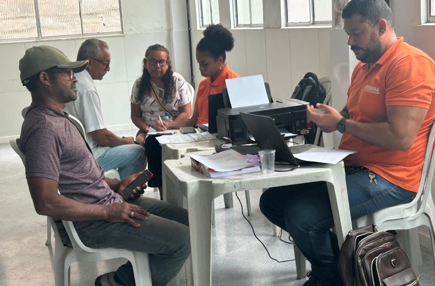 Agricultores familiares de Lauro de Freitas são beneficiados com mutirão de cadastros e orientações sobre programas rurais