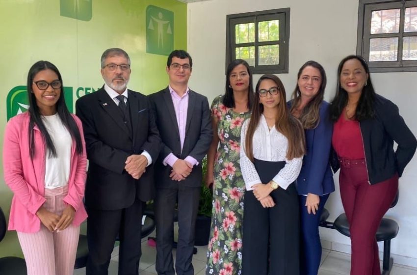 PGM realiza visita institucional aos Centros Judiciários de Itinga e Areia Branca