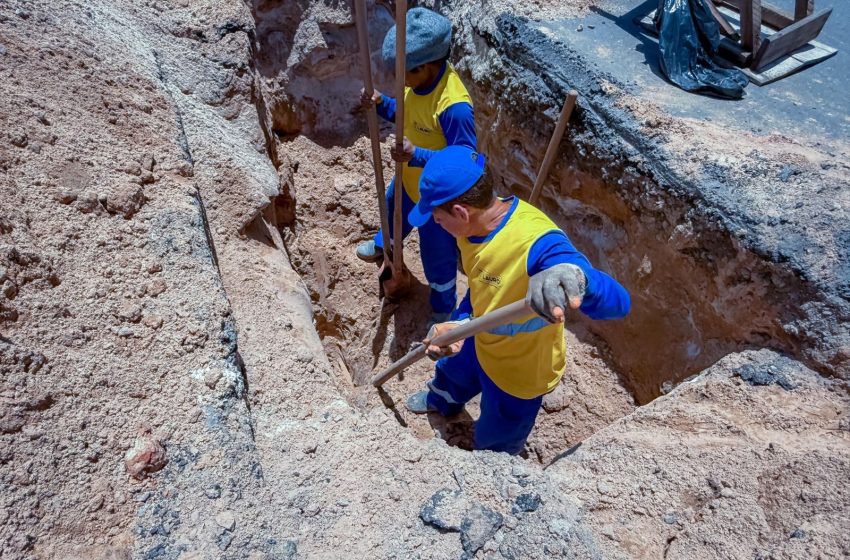  Prefeitura reforça ações de drenagem em Ipitanga e Vilas do Atlântico