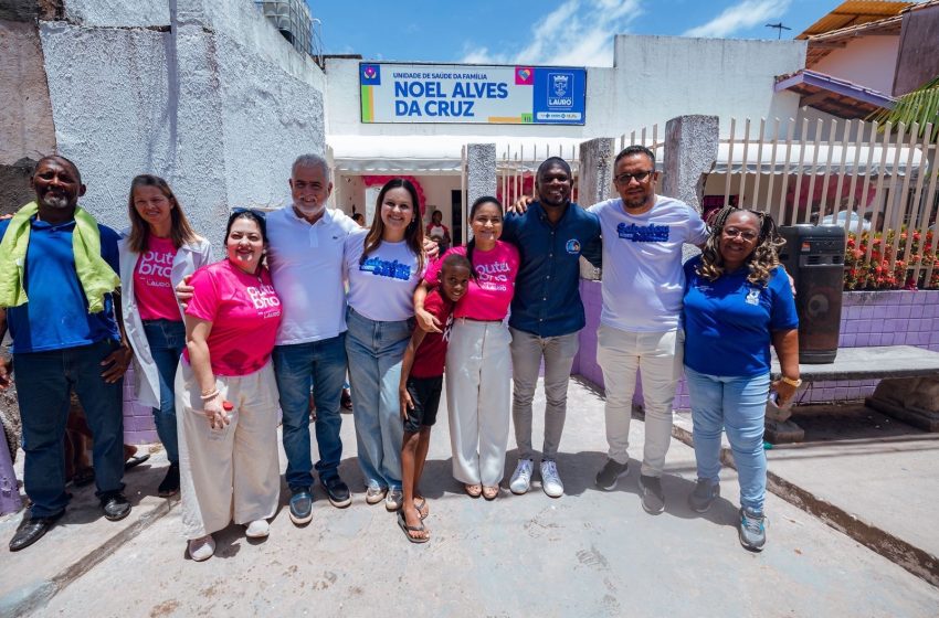 Prefeita Débora acompanha ações de cuidado com a saúde nas USFs do município