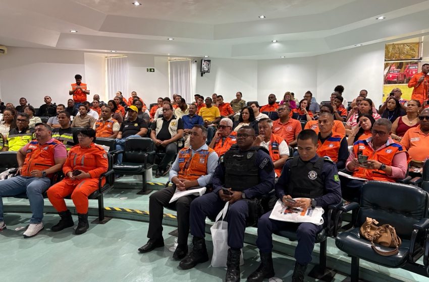 Workshop reforça integração entre órgãos e aprimora Plano de Emergência de Camaçari
