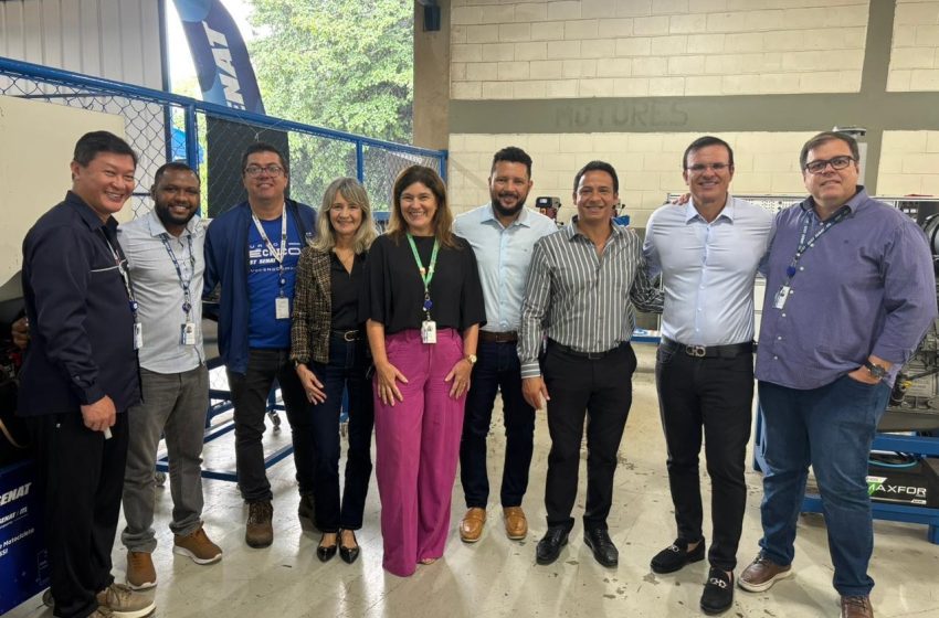 Visita institucional fortalece parceria entre Prefeitura de Lauro de Freitas e SEST SENAT