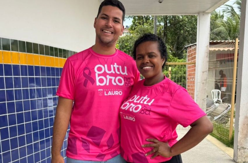  Jonatas Passos destaca sensibilidade da gestão de Débora Regis com a causa feminina durante o Outubro Rosa