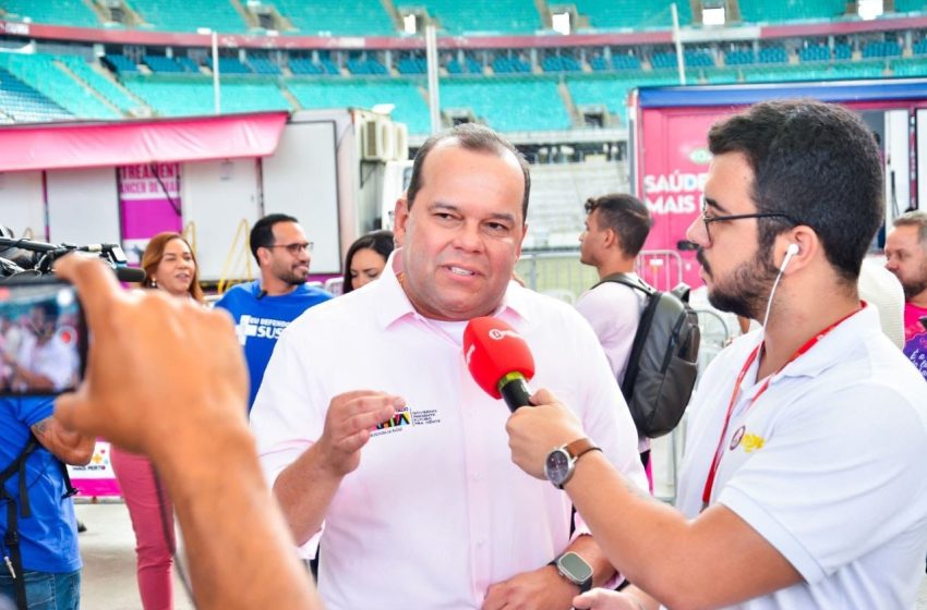  Vice-Governador Geraldo Júnior abre o Outubro Rosa 2025 na Arena Fonte Nova