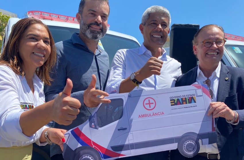 Saúde Reforçada: Brejões ganha ambulância nova com emenda do Deputado Felipe Duarte