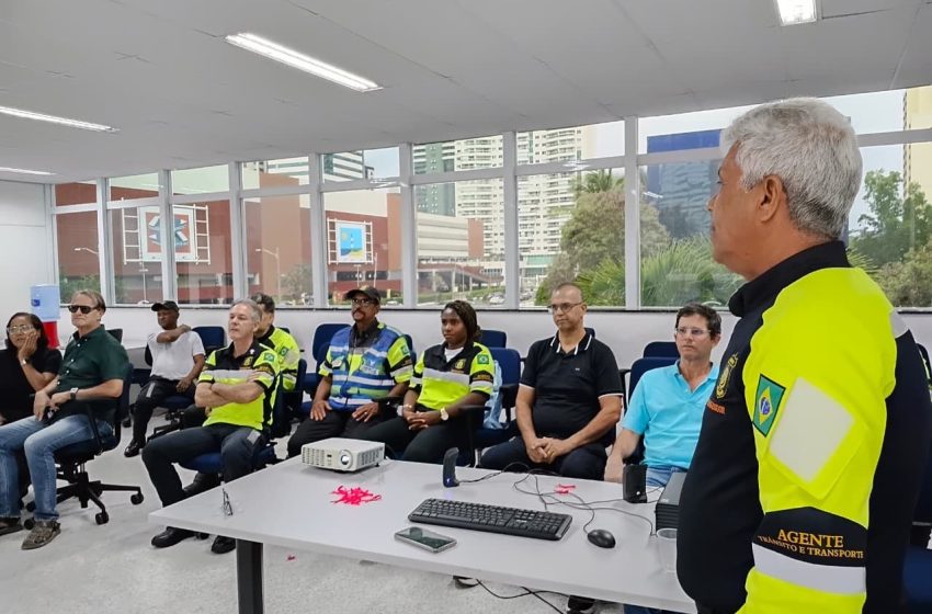 Agentes de Trânsito participam de curso de atualização para aprimorar atuação no município