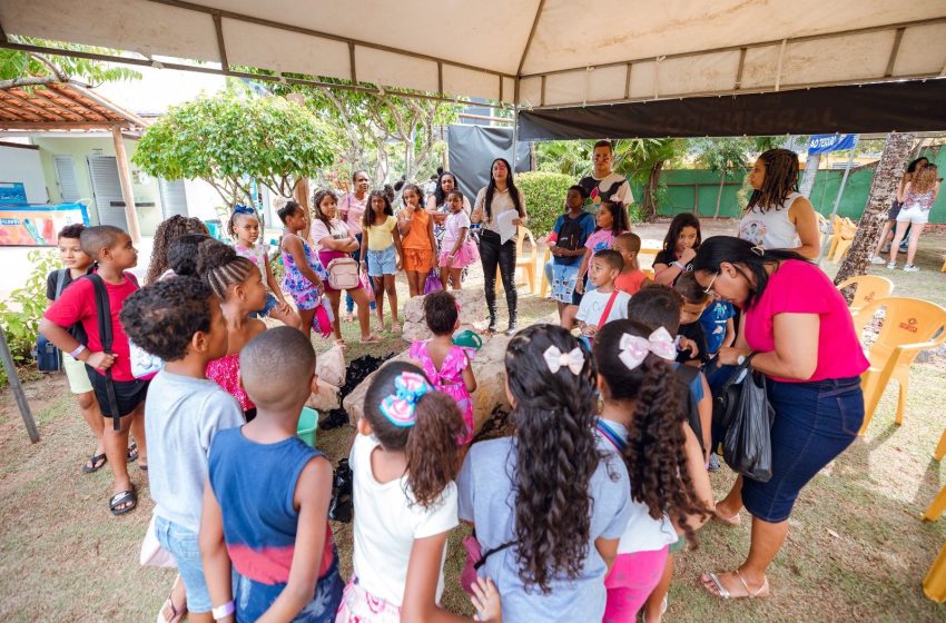 Semana da Criança transforma Parque Ecológico de Lauro de Freitas em espaço de diversão e aprendizado