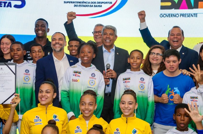 Augusto Vasconcelos anuncia maior investimento da história no FazAtleta