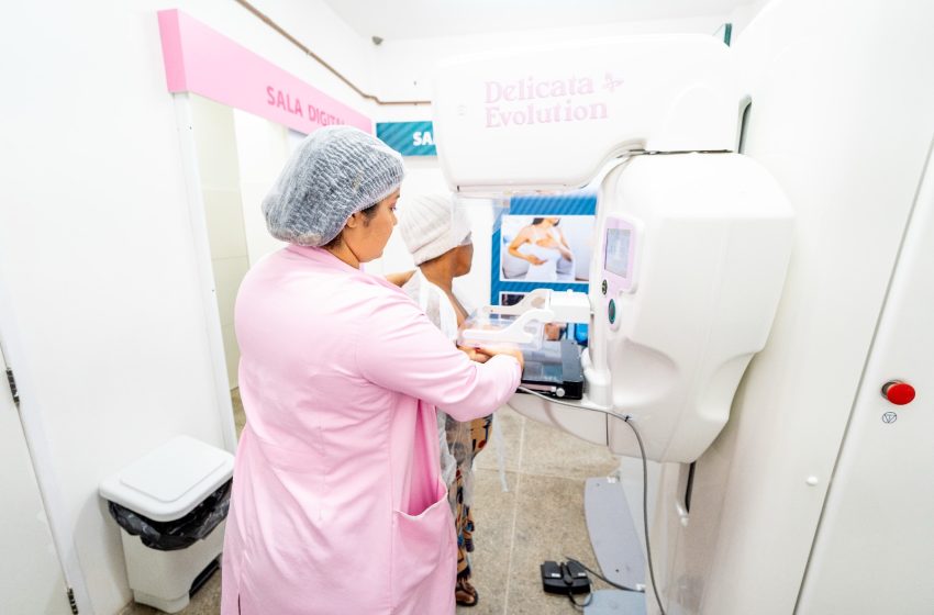 Ação do Outubro Rosa em Camaçari realiza mais de 300 exames de mamografia e ultrassonografia