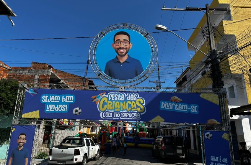 Vereador Sapucaia celebra 10ª edição da Festa das Crianças em Vida Nova com emoção e gratidão