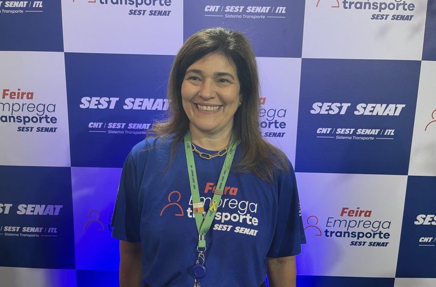 Feira Emprega Transporte acontece em Lauro de Freitas. Diretora da Sest/Senat fala sobre as oportunidades de emprego