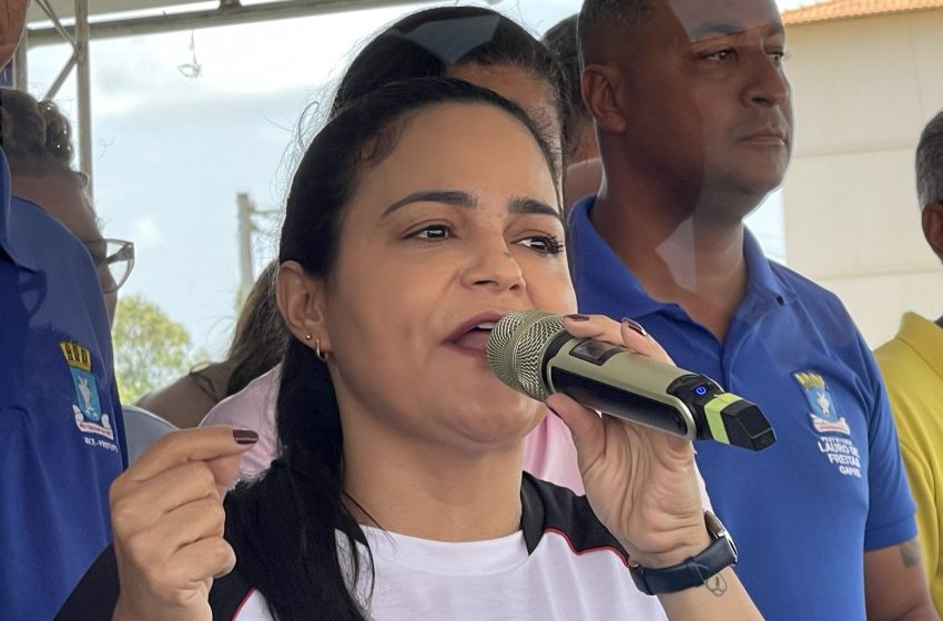 Prefeita anuncia asfalto novo e iluminação em LED no Capiarara, ainda este ano
