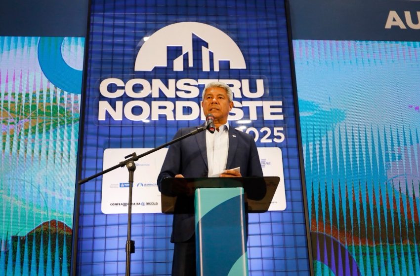 Jerônimo Rodrigues ressalta força da Bahia no setor da construção civil durante abertura da 3ª Constru Nordeste
