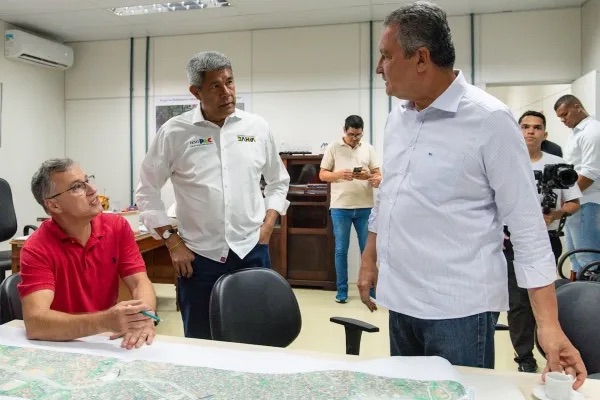 Rui Costa ressalta união com Lula e anuncia avanços na mobilidade da Cidade Baixa em Salvador