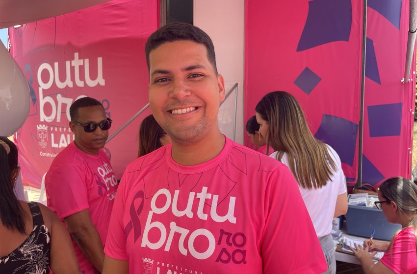 “O Sabadou com saúde é um exemplo de gestão que não para”, diz Jonatas Passos